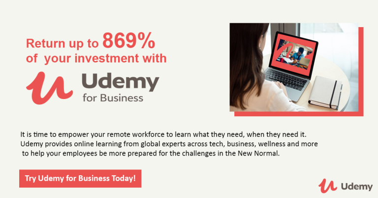 How Udemy for Business Delivers 869% ROI: Time to Invest in HR Now!