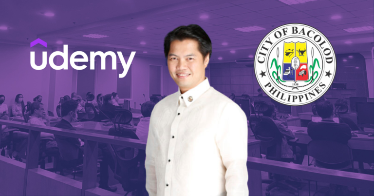 Bacolod’s Mayor Benitez brings employee learning online through Udemy