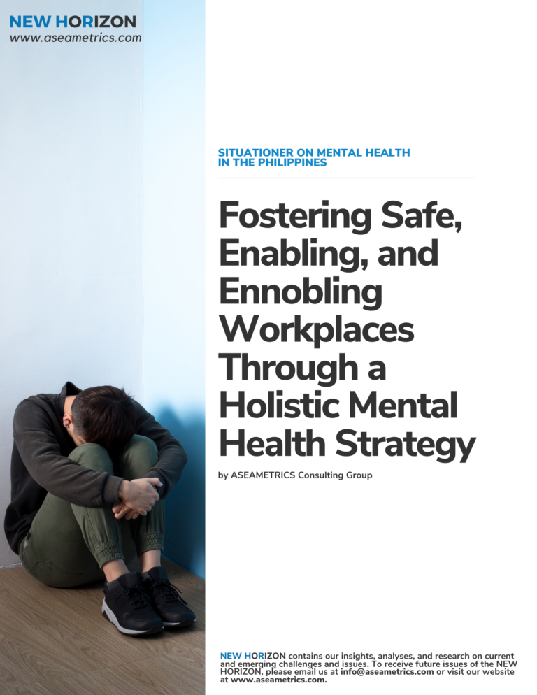 Fostering Safe, Enabling, and Ennobling Workplaces Through a Holistic Mental Health Strategy
